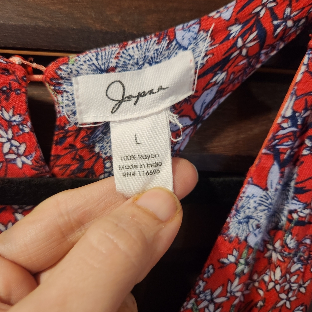 Japna Multicolor Floral Maxi Dress - Picture 3 of 5